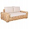 ΚΑΝΑΠΕΣ 2-ΘΕΣΙΟΣ TROPEL HM9809 ΞΥΛΟ MANGO-RATTAN ΦΥΣΙΚΟ-ΛΕΥΚΑ ΜΑΞΙΛΑΡΙΑ 192x88x70-85Υεκ.