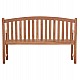 ΠΑΓΚΑΚΙ ΚΗΠΟΥ 3ΘΕΣΙΟ ELENA HM18125 ΞΥΛΟ TEAK--ΦΥΣΙΚΟ 150x61x95Υεκ.