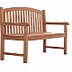 ΠΑΓΚΑΚΙ ΚΗΠΟΥ 3ΘΕΣΙΟ ELENA HM18125 ΞΥΛΟ TEAK--ΦΥΣΙΚΟ 150x61x95Υεκ.