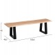 ΠΑΓΚΑΚΙ MONTANA SLIM HM8168.21 ΑΠΟ ΜΑΣΙΦ ΞΥΛΟ ΑΚΑΚΙΑΣ 160,5Χ46,5Χ45Υεκ. ΠΑΓΚΑΚΙ MONTANA SLIM HM8168.21 ΑΠΟ ΜΑΣΙΦ ΞΥΛΟ ΑΚΑΚΙΑΣ 160,5Χ46,5Χ45Υεκ.
