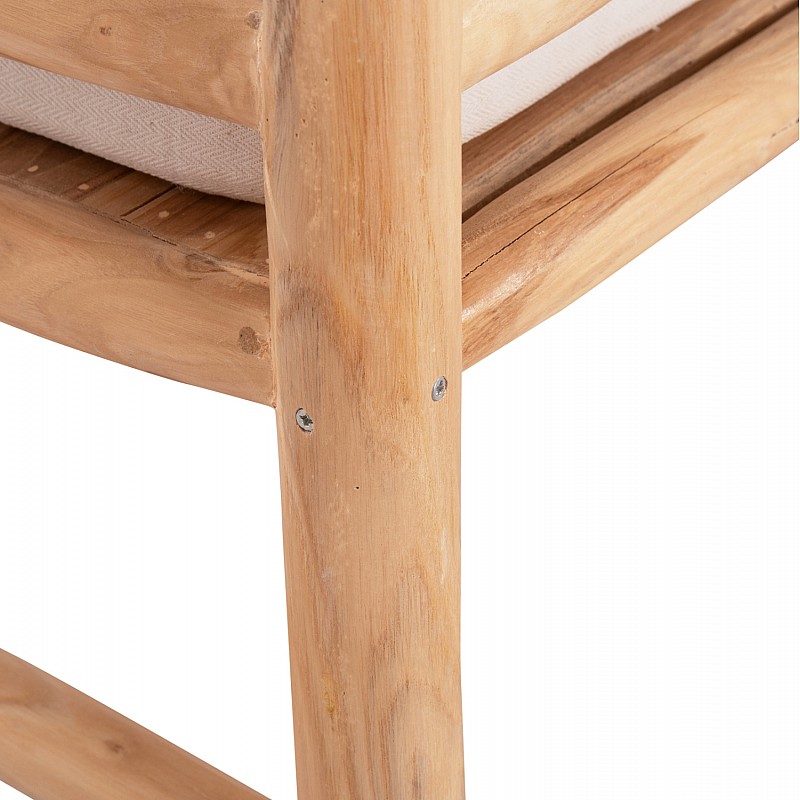 ΣΕΤ ΣΑΛΟΝΙ 4ΤΜΧ EDDARD HM9340.25 ΑΠΟ ΜΑΣΙΦ ΞΥΛΟ TEAK  ΦΥΣΙΚΟ - ΛΕΥΚΟ ΣΕΤ ΣΑΛΟΝΙ 4ΤΜΧ EDDARD HM9340.25 ΑΠΟ ΜΑΣΙΦ ΞΥΛΟ TEAK  ΦΥΣΙΚΟ - ΛΕΥΚΟ