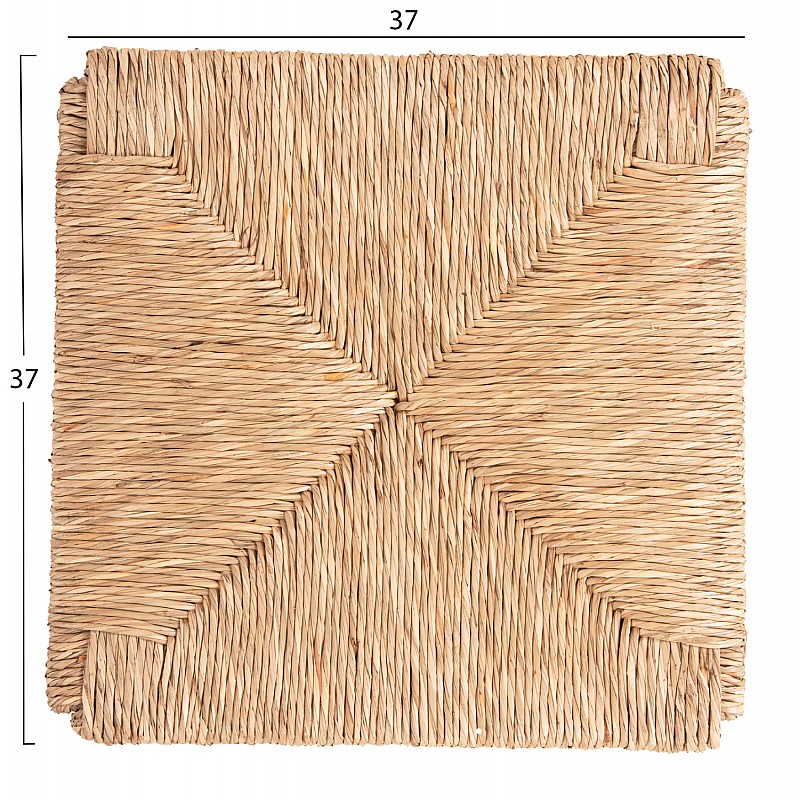 ΨΑΘΑ ΑΠΟ SEAGRASS ΓΙΑ ΞΥΛΙΝΗ ΚΑΡΕΚΛΑ ΚΑΦΕΝΕΙΟΥ-37Χ37Χ3.5εκ.(πάχος) HM5099.11