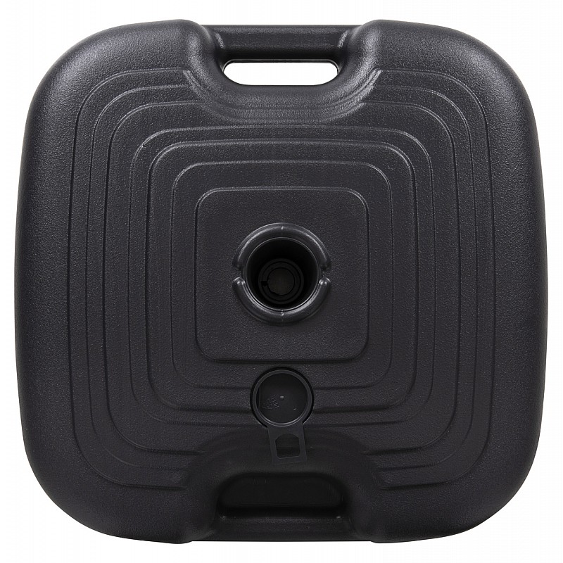 ΠΛΑΣΤΙΚΗ ΒΑΣΗ ΟΜΠΡΕΛΑΣ ΜΕ ΧΕΡΟΥΛΙ SOLBAS HM6112.02 ΑΝΘΡΑΚΙ-ΚΟΝΤΑΡΙ 20/38mm 45x45x11Υ