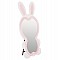 ΠΑΙΔΙΚΟΣ ΚΑΘΡΕΦΤΗΣ ΔΑΠΕΔΟΥ BUNNY HM4489.01 MDF ΡΟΖ & ΛΕΥΚΟ-ΜΑΥΡΟ STAND 80x162Υεκ.