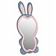 ΠΑΙΔΙΚΟΣ ΚΑΘΡΕΦΤΗΣ ΔΑΠΕΔΟΥ BUNNY HM4489.02 MDF ΡΟΖ & ΜΠΛΕ-ΜΑΥΡΟ STAND 80x162Υεκ.