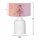 ΠΑΙΔΙΚΟ ΦΩΤΙΣΤΙΚΟ ΕΠΙΤΡΑΠΕΖΙΟ BALOO HM7577.03 ΡΟΖ ΣΧΕΔΙΟ BALLERINA Φ24x32Yεκ.