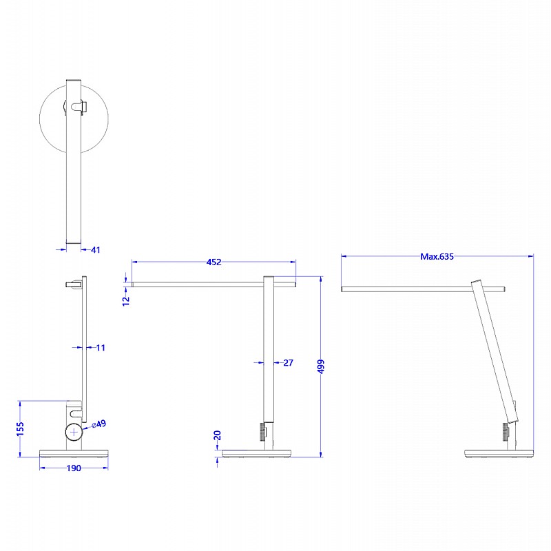 ΦΩΤΙΣΤΙΚΟ ΓΡΑΦΕΙΟΥ LED BLAIN PRO HM4445.07 ΓΚΡΙ ΜΕΤΑΛΛΙΚΟ ΧΡΩΜΑ Φ19x49,9Υεκ. ΦΩΤΙΣΤΙΚΟ ΓΡΑΦΕΙΟΥ LED BLAIN PRO HM4445.07 ΓΚΡΙ ΜΕΤΑΛΛΙΚΟ ΧΡΩΜΑ Φ19x49,9Υεκ.