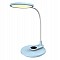ΦΩΤΙΣΤΙΚΟ ΓΡΑΦΕΙΟΥ LED BLAIN HM4459.03 ΓΑΛΑΖΙΟ ABS-ΛΕΥΚΗ ΣΙΛΙΚΟΝΗ 17x26,6x34,5Υ εκ.