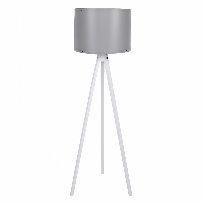 ΦΩΤΙΣΤΙΚΟ ΔΑΠΕΔΟΥ ΞΥΛΙΝΟ CAGNEY ΛΕΥΚΟ ΜΕ ΓΚΡΙ ΚΑΠΕΛΟ HM7272.06 Φ38x145 εκ.