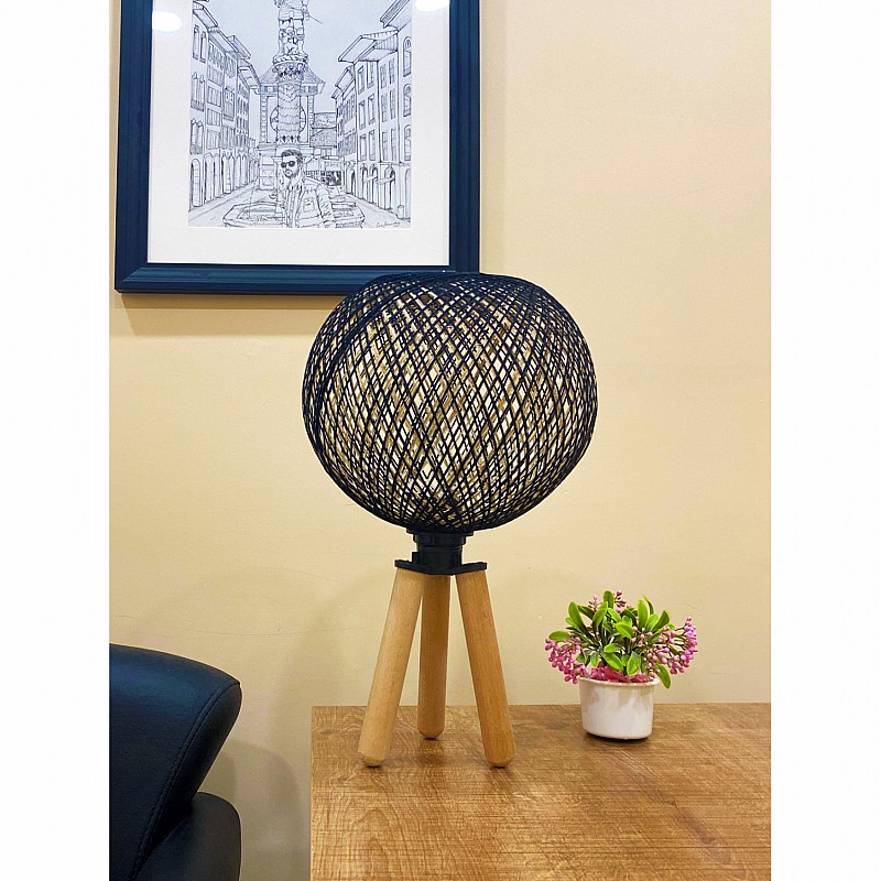 ΦΩΤΙΣΤΙΚΟ ΕΠΙΤΡΑΠΕΖΙΟ ΑΠΟ ΞΥΛΟ ΚΑΙ ΣΧΟΙΝΙ ΜΑΥΡΟ HM7378.01 Φ24x42Υ εκ. ΦΩΤΙΣΤΙΚΟ ΕΠΙΤΡΑΠΕΖΙΟ ΑΠΟ ΞΥΛΟ ΚΑΙ ΣΧΟΙΝΙ ΜΑΥΡΟ HM7378.01 Φ24x42Υ εκ.