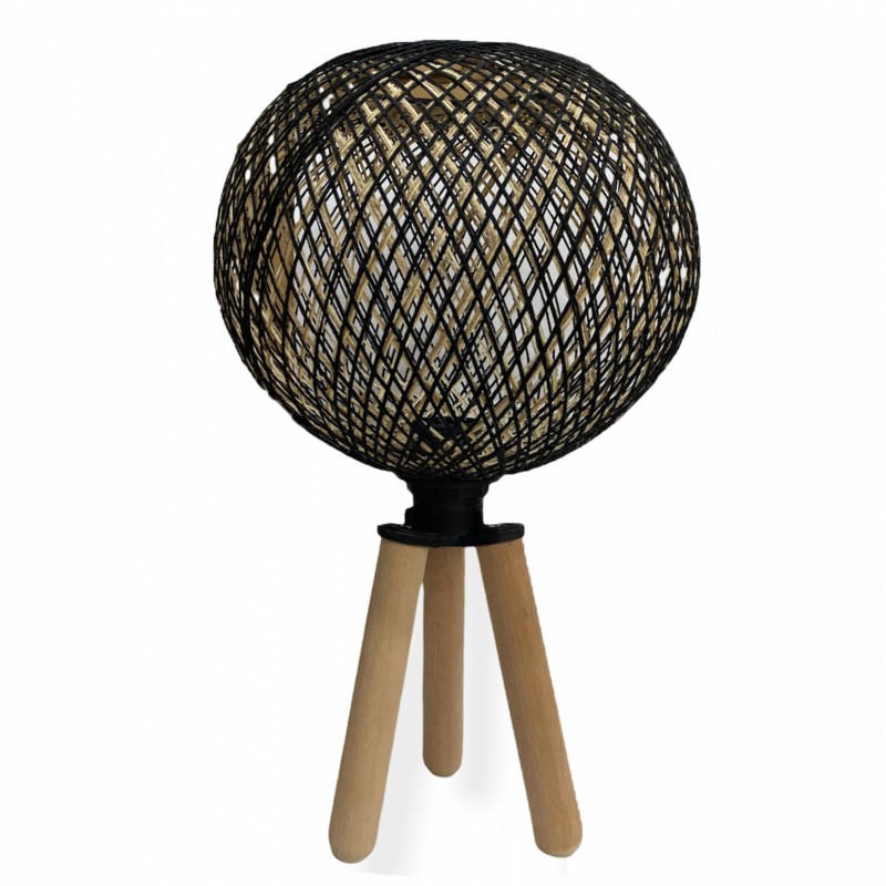 ΦΩΤΙΣΤΙΚΟ ΕΠΙΤΡΑΠΕΖΙΟ ΑΠΟ ΞΥΛΟ ΚΑΙ ΣΧΟΙΝΙ ΜΑΥΡΟ HM7378.01 Φ24x42Υ εκ. ΦΩΤΙΣΤΙΚΟ ΕΠΙΤΡΑΠΕΖΙΟ ΑΠΟ ΞΥΛΟ ΚΑΙ ΣΧΟΙΝΙ ΜΑΥΡΟ HM7378.01 Φ24x42Υ εκ.