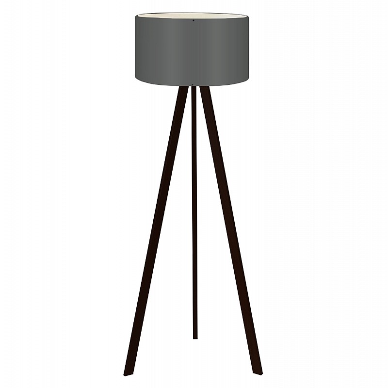 ΦΩΤΙΣΤΙΚΟ ΔΑΠΕΔΟΥ ΞΥΛΙΝΟ CRUZ HM7578.04 ΜΑΥΡΟ ΜΕ ΓΚΡΙ ΚΑΠΕΛΟ