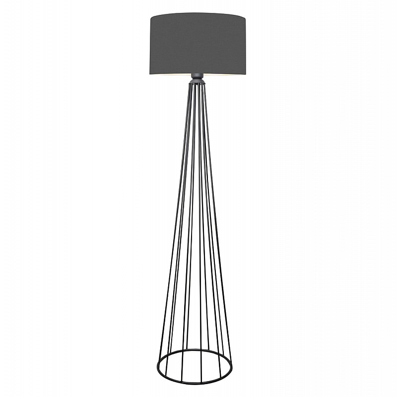 ΦΩΤΙΣΤΙΚΟ ΔΑΠΕΔΟΥ ΜΕΤΑΛΛΙΚΟ ΓΚΡΙ HM7581.01 Φ38x155 εκ.