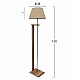 ΦΩΤΙΣΤΙΚΟ ΔΑΠΕΔΟΥ MDF ΚΑΡΥΔΙ ΜΕ ΜΠΕΖ HM7609.03 Φ38x150 εκ. ΦΩΤΙΣΤΙΚΟ ΔΑΠΕΔΟΥ MDF ΚΑΡΥΔΙ ΜΕ ΜΠΕΖ HM7609.03 Φ38x150 εκ.
