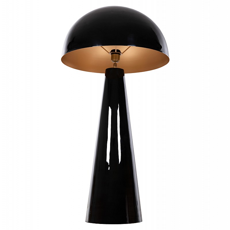 ΦΩΤΙΣΤΙΚΟ ΔΑΠΕΔΟΥ SMUSH HM4256.04 ΜΕΤΑΛΛΟ ΜΑΥΡΟ-ΡΥΘΜΙΖΟΜΕΝΟ ΚΑΠΕΛΟ Φ50x100Υ