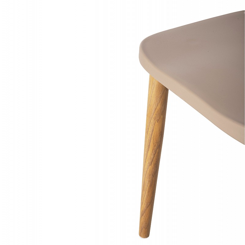 ΣΕΤ ΤΡΑΠΕΖΑΡΙΑΣ 5ΤΜΧ VANESSA HM21181 MDF TOP ΣΕ ΦΥΣΙΚΟ-ΣΚΕΛΕΤΟΣ ΣΕ ΦΥΣΙΚΟ