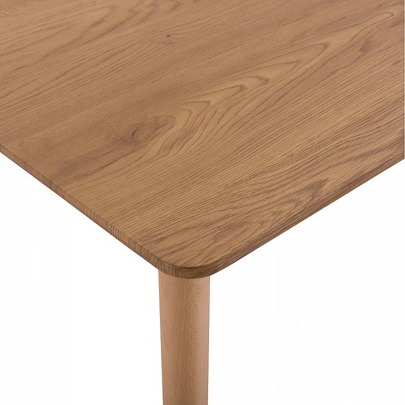 ΣΕΤ ΤΡΑΠΕΖΑΡΙΑΣ 5ΤΜΧ VANESSA HM21181 MDF TOP ΣΕ ΦΥΣΙΚΟ-ΣΚΕΛΕΤΟΣ ΣΕ ΦΥΣΙΚΟ