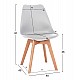 ΣΕΤ ΤΡΑΠΕΖΑΡΙΑΣ 5ΤΜΧ VEGAS HM21184 MDF TOP ΣΕ ΛΕΥΚΟ--ΠΟΔΙΑ ΟΞΙΑΣ