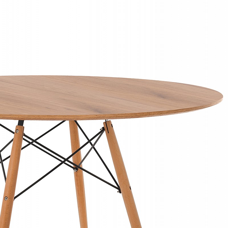 ΣΕΤ ΤΡΑΠΕΖΑΡΙΑΣ 5ΤΜΧ BRAVE HM21188 ΜΕ 4 ΚΑΡΕΚΛΕΣ & ΣΤΡΟΓΓΥΛΟ ΤΡΑΠΕΖΙ