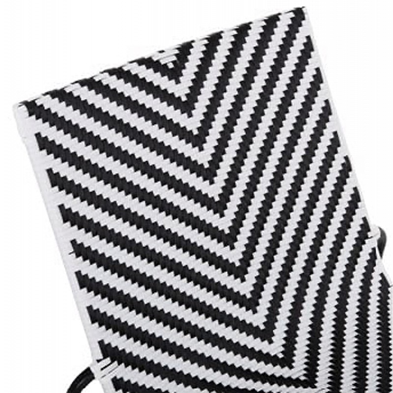 ΣΕΤ LOUNGE 3TMX ΕΞ.ΧΩΡΟΥ PONY HM21193.02 ΜΕΤΑΛΛΟ ΚΑΙ ΣΥΝΘ.RATTAN ΣΕ ΛΕΥΚΟ-ΜΑΥΡΟ