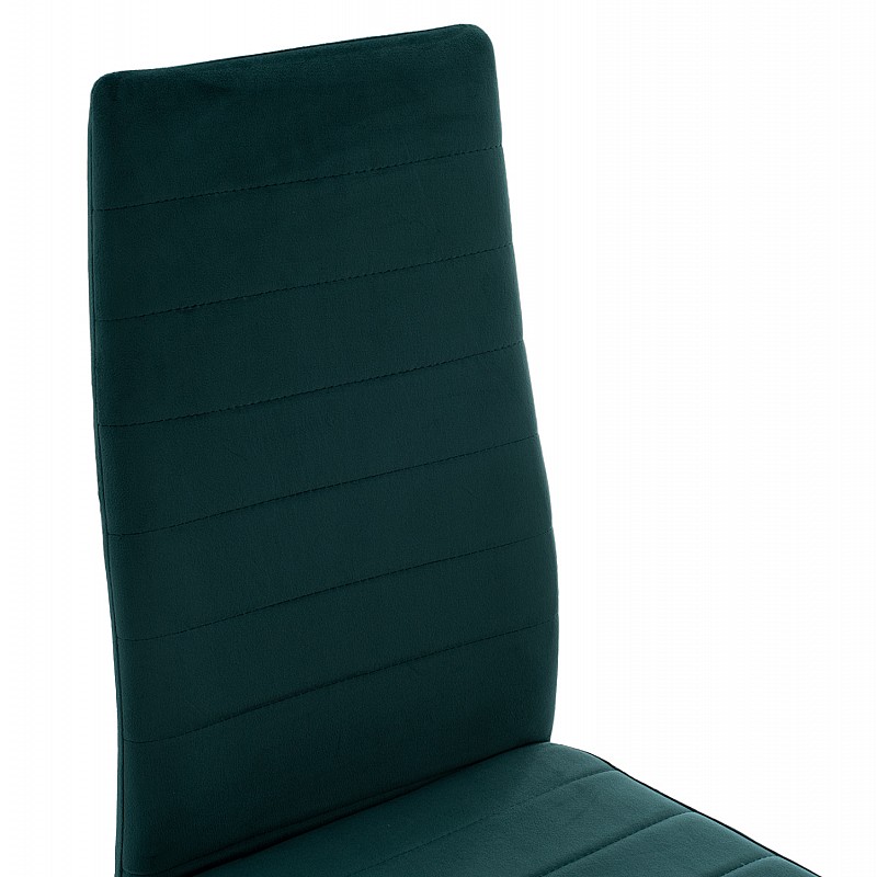 ΣΕΤ ΤΡΑΠΕΖΑΡΙΑΣ 5ΤΜΧ LADY HM21199.03 ΓΥΑΛΙ--ΜΕΤΑΛΛΟ ΣΕ ΜΑΥΡΟ & ΒΕΛΟΥΔΟ ΚΥΠΑΡΙΣΣΙ