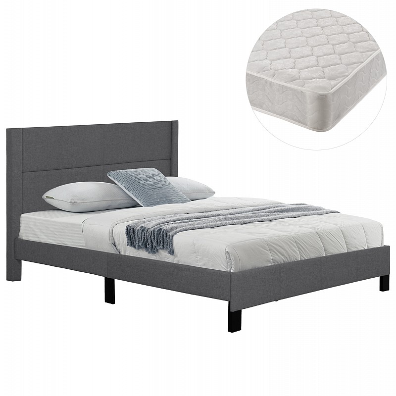 ΚΡΕΒΑΤΙ ΔΙΠΛΟ & ΣΤΡΩΜΑ TRILLOP HM21202.12 ΓΚΡΙ ΥΦΑΣΜΑ--ΓΙΑ 160x200εκ ΚΡΕΒΑΤΙ ΔΙΠΛΟ & ΣΤΡΩΜΑ TRILLOP HM21202.12 ΓΚΡΙ ΥΦΑΣΜΑ--ΓΙΑ 160x200εκ