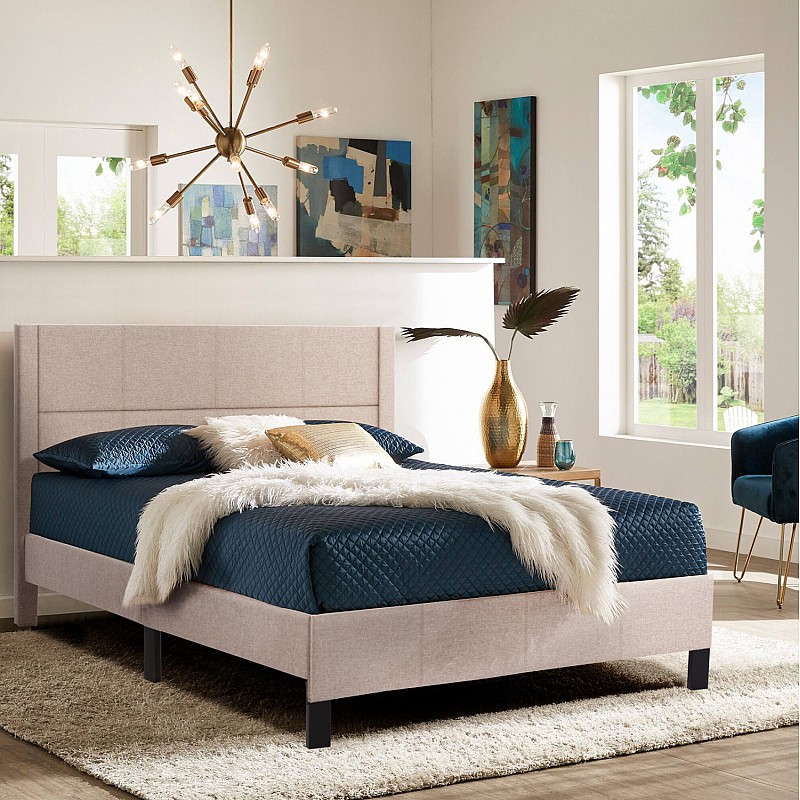 ΚΡΕΒΑΤΙ ΔΙΠΛΟ & ΣΤΡΩΜΑ TRILLOP HM21202.15 ΜΠΕΖ ΥΦΑΣΜΑ--ΓΙΑ 160x200εκ ΚΡΕΒΑΤΙ ΔΙΠΛΟ & ΣΤΡΩΜΑ TRILLOP HM21202.15 ΜΠΕΖ ΥΦΑΣΜΑ--ΓΙΑ 160x200εκ