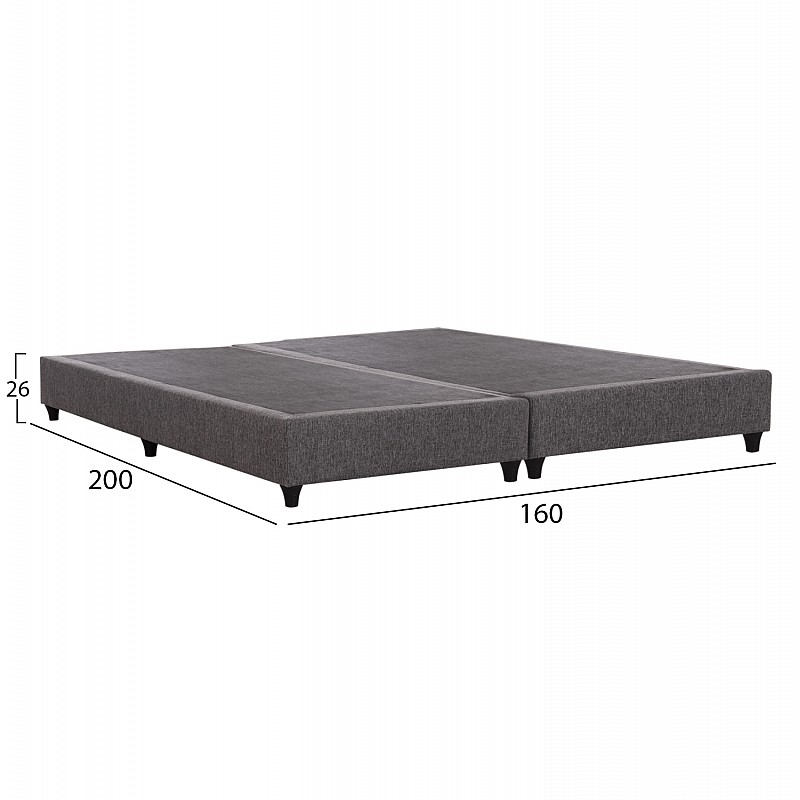 ΥΠΟΣΤΡΩΜΑ/ΚΡΕΒΑΤΙ KING-SIZE SIGGY HM21218 ΓΚΡΙ ΥΦΑΣΜΑ--ΓΙΑ 180x200εκ. ΥΠΟΣΤΡΩΜΑ/ΚΡΕΒΑΤΙ KING-SIZE SIGGY HM21218 ΓΚΡΙ ΥΦΑΣΜΑ--ΓΙΑ 180x200εκ.