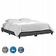 ΥΠΟΣΤΡΩΜΑ/ΚΡΕΒΑΤΙ KING-SIZE SIGGY HM21218 ΓΚΡΙ ΥΦΑΣΜΑ--ΓΙΑ 180x200εκ. ΥΠΟΣΤΡΩΜΑ/ΚΡΕΒΑΤΙ KING-SIZE SIGGY HM21218 ΓΚΡΙ ΥΦΑΣΜΑ--ΓΙΑ 180x200εκ.