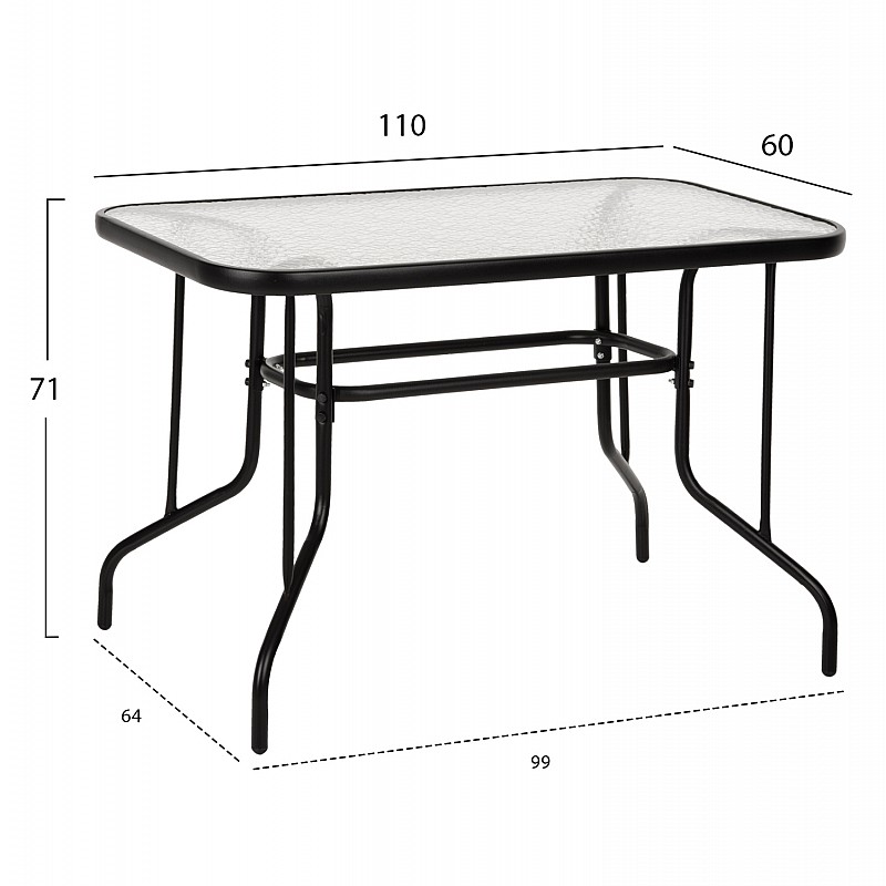 ΣΕΤ ΤΡΑΠΕΖΑΡΙΑΣ 5ΤΜΧ ADAM HM21219.01 ΚΑΡΕΚΛΕΣ ΜΕΤΑΛΛΙΚΕΣ & ΤΡΑΠΕΖΙ 110x60 ΜΑΥΡΟ ΣΕΤ ΤΡΑΠΕΖΑΡΙΑΣ 5ΤΜΧ ADAM HM21219.01 ΚΑΡΕΚΛΕΣ ΜΕΤΑΛΛΙΚΕΣ & ΤΡΑΠΕΖΙ 110x60 ΜΑΥΡΟ