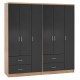 ΝΤΟΥΛΑΠΑ 6ΦΥΛΛΗ CAESAR HM21236.01 ΜΕΛΑΜΙΝΗ SONAMA & ΣΚΟΥΡΟ ΓΚΡΙ 180x42,5Χ181Υεκ. ΝΤΟΥΛΑΠΑ 6ΦΥΛΛΗ CAESAR HM21236.01 ΜΕΛΑΜΙΝΗ SONAMA & ΣΚΟΥΡΟ ΓΚΡΙ 180x42,5Χ181Υεκ.