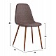 ΣΕΤ ΤΡΑΠΕΖΑΡΙΑΣ 5ΤΜΧ LEOMOR HM21270.02 ΤΡΑΠΕΖΙ & 4 ΚΑΡΕΚΛΕΣ - ΚΑΦΕ ΥΦΑΣΜΑ ΣΕΤ ΤΡΑΠΕΖΑΡΙΑΣ 5ΤΜΧ LEOMOR HM21270.02 ΤΡΑΠΕΖΙ & 4 ΚΑΡΕΚΛΕΣ - ΚΑΦΕ ΥΦΑΣΜΑ