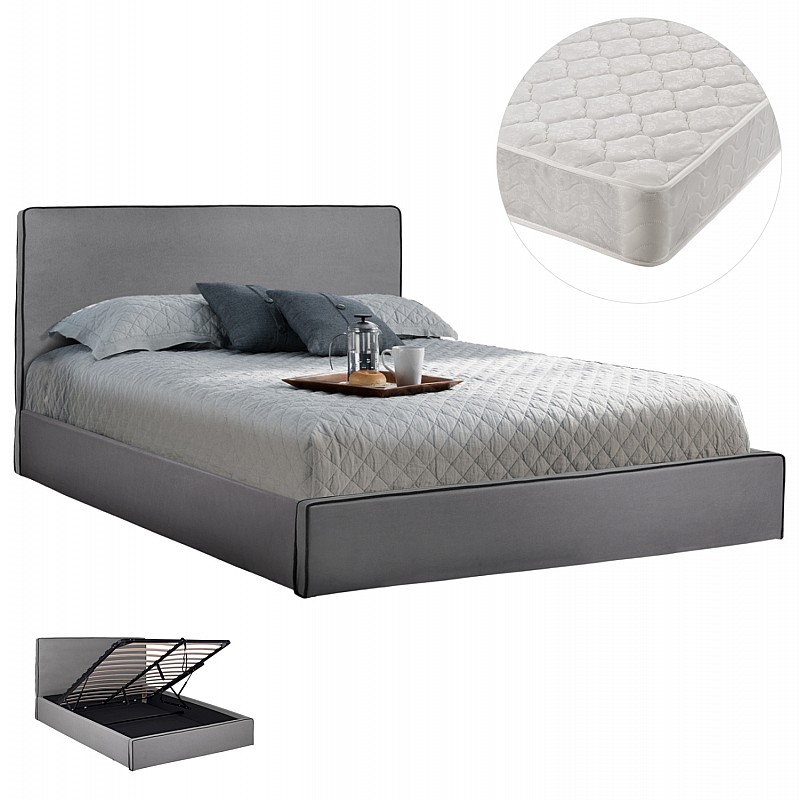 ΚΡΕΒΑΤΙ ΔΙΠΛΟ & ΣΤΡΩΜΑ ALLIE HM21273.01 ΓΚΡΙ ΥΦΑΣΜΑ ΜΕ ΑΠΟΘ.ΧΩΡΟ--ΓΙΑ 160x200 εκ. ΚΡΕΒΑΤΙ ΔΙΠΛΟ & ΣΤΡΩΜΑ ALLIE HM21273.01 ΓΚΡΙ ΥΦΑΣΜΑ ΜΕ ΑΠΟΘ.ΧΩΡΟ--ΓΙΑ 160x200 εκ.