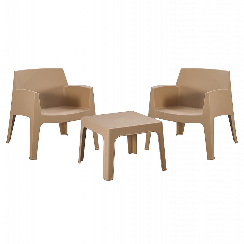 ΣΕΤ LOUNGE 3ΤΜΧ SLEEK HM21274.03 ΚΑΠΟΥΤΣΙΝΟ ΠΟΛΥΠΡΟΠΥΛΕΝΙΟ
