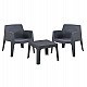 ΣΕΤ LOUNGE 3ΤΜΧ SLEEK HM21274.10 ΓΚΡΙ ΠΟΛΥΠΡΟΠΥΛΕΝΙΟ ΣΕΤ LOUNGE 3ΤΜΧ SLEEK HM21274.10 ΓΚΡΙ ΠΟΛΥΠΡΟΠΥΛΕΝΙΟ