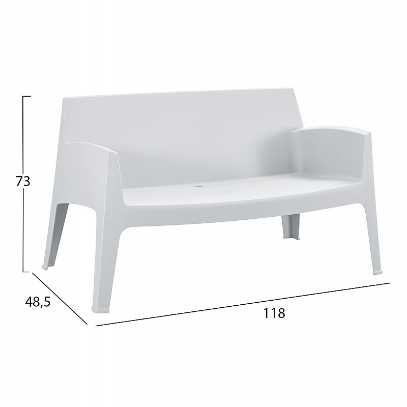 ΣΕΤ LOUNGE 4ΤΜΧ SLEEK HM21275.01 ΛΕΥΚΟ ΠΟΛΥΠΡΟΠΥΛΕΝΙΟ ΣΕΤ LOUNGE 4ΤΜΧ SLEEK HM21275.01 ΛΕΥΚΟ ΠΟΛΥΠΡΟΠΥΛΕΝΙΟ