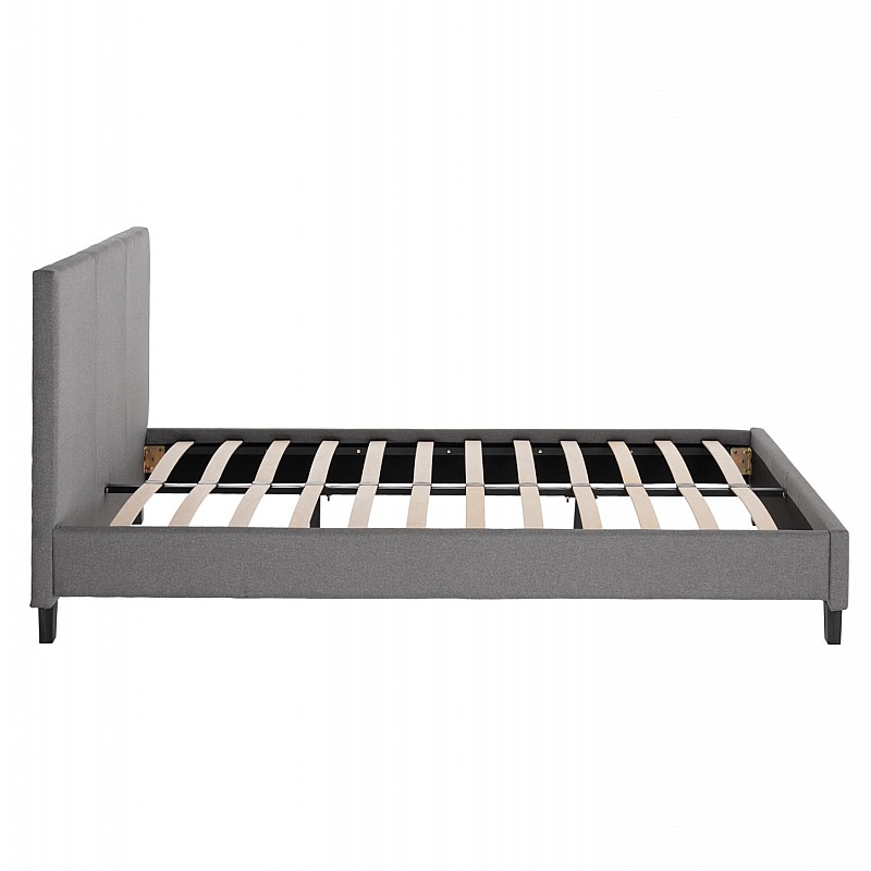 ΚΡΕΒΑΤΙ ΜΕ ΣΤΡΩΜΑ BECCA HM21283.04 ΓΚΡΙ ΥΦΑΣΜΑ--ΓΙΑ 150x200εκ ΚΡΕΒΑΤΙ ΜΕ ΣΤΡΩΜΑ BECCA HM21283.04 ΓΚΡΙ ΥΦΑΣΜΑ--ΓΙΑ 150x200εκ