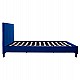 ΚΡΕΒΑΤΙ ΜΕ ΣΤΡΩΜΑ BECCA HM21283.07 ΜΠΛΕ ΒΕΛΟΥΔΟ--ΓΙΑ 150x200εκ