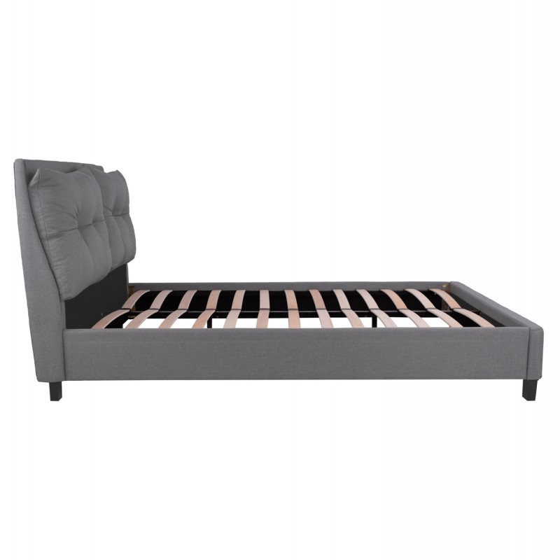 ΚΡΕΒΑΤΙ ΜΕ ΣΤΡΩΜΑ BILLIE HM21284.03 ΓΚΡΙ ΥΦΑΣΜΑ--ΓΙΑ 160x200εκ ΚΡΕΒΑΤΙ ΜΕ ΣΤΡΩΜΑ BILLIE HM21284.03 ΓΚΡΙ ΥΦΑΣΜΑ--ΓΙΑ 160x200εκ