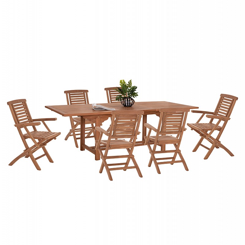 ΣΕΤ ΤΡΑΠΕΖΑΡΙΑΣ CRANDER HM21288 ΤΡΑΠΕΖΙ & 6 ΠΟΛΥΘΡΟΝΕΣ ΠΤΥΣΣΟΜΕΝΕΣ-ΤΕΑΚ ΣΕΤ ΤΡΑΠΕΖΑΡΙΑΣ CRANDER HM21288 ΤΡΑΠΕΖΙ & 6 ΠΟΛΥΘΡΟΝΕΣ ΠΤΥΣΣΟΜΕΝΕΣ-ΤΕΑΚ