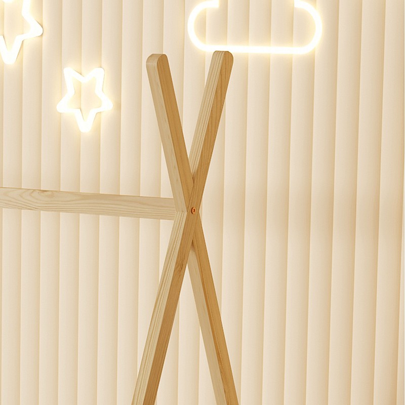 ΚΡΕΒΑΤΙ ΠΑΙΔΙΚΟ ΜΕ ΣΤΡΩΜΑ MUNK HM21306 ΞΥΛΟ ΠΕΥΚΟΥ ΣΕ ΦΥΣΙΚΟ--ΣΤΡΩΜΑ 90x190εκ