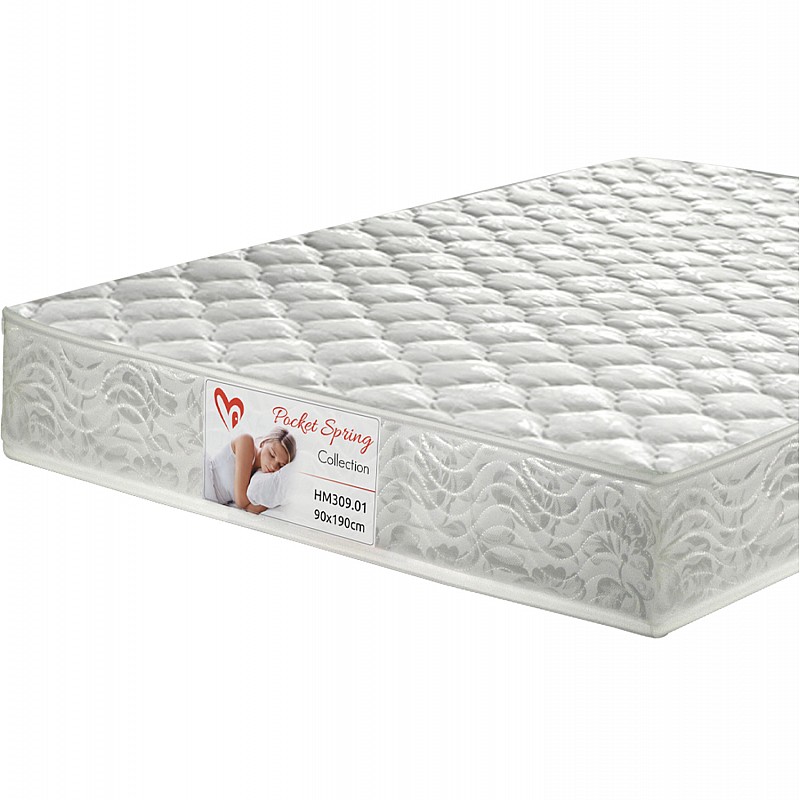 ΚΟΥΚΕΤΑ ΠΑΙΔΙΚΗ ΜΕ 2 ΣΤΡΩΜΑΤΑ LANTAI HM21307.01 ΞΥΛΟ ΠΕΥΚΟΥ ΛΕΥΚΟ--ΣΤΡΩΜΑΤΑ 90x190εκ