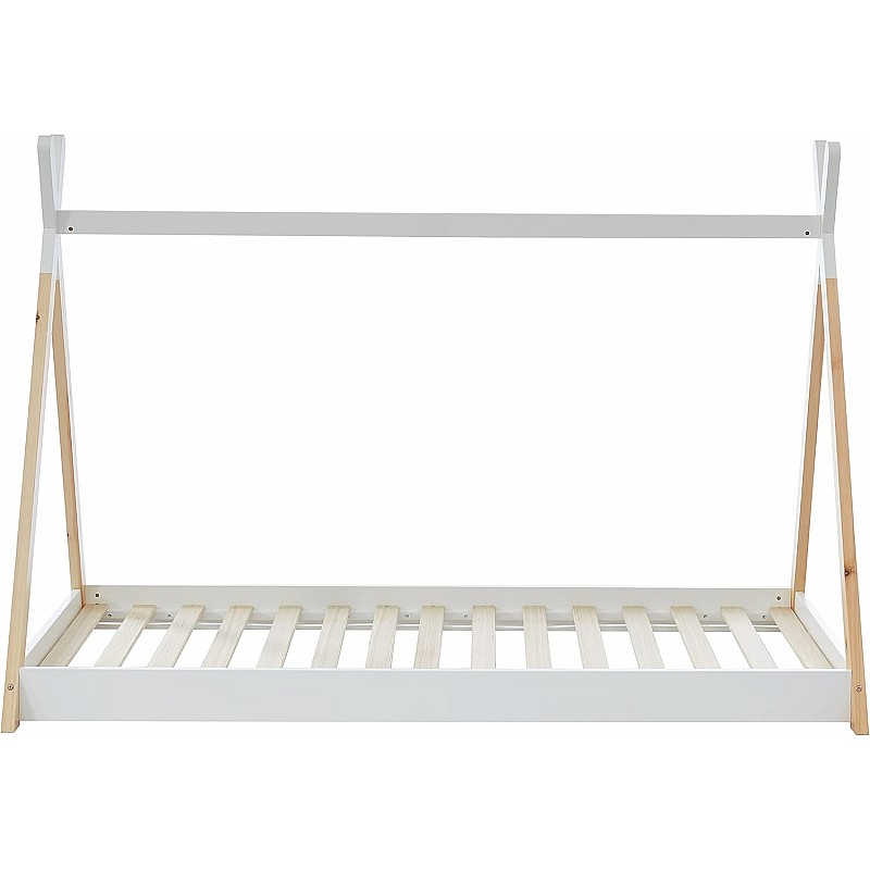 ΚΡΕΒΑΤΙ ΠΑΙΔΙΚΟ ΜΕ ΣΤΡΩΜΑ MUNK HM21308 ΞΥΛΟ ΠΕΥΚΟΥ ΦΥΣΙΚΟ-ΛΕΥΚΟ--ΣΤΡΩΜΑ 90x190εκ