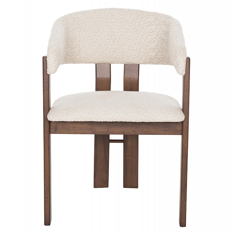 ΣΕΤ ΤΡΑΠΕΖΑΡΙΑΣ 7ΤΜΧ ZARRA HM21338.01 ΤΡΑΠΕΖΙ ΑΠΟ MDF--ΚΑΡΕΚΛΕΣ ΜΕ ΜΠΟΥΚΛΕ ΥΦΑΣΜΑ