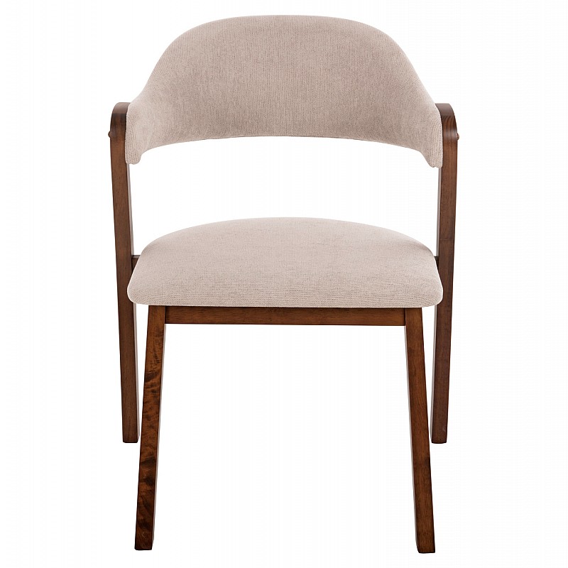 ΣΕΤ ΤΡΑΠΕΖΑΡΙΑΣ 9ΤΜΧ RIDER HM21341 ΤΡΑΠΕΖΙ ΑΠΟ MDF--ΚΑΡΕΚΛΕΣ RUBBERWOOD & ΥΦΑΣΜΑ