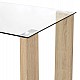 ΣΕΤ ΤΡΑΠΕΖΑΡΙΑΣ 5ΤΜΧ LADY HM11595 ΓΥΑΛΙ--ΜΕΤΑΛΛΟ--MDF ΣΕ SONAMA & ΚΑΦΕ ΥΦΑΣΜΑ ΣΕΤ ΤΡΑΠΕΖΑΡΙΑΣ 5ΤΜΧ LADY HM11595 ΓΥΑΛΙ--ΜΕΤΑΛΛΟ--MDF ΣΕ SONAMA & ΚΑΦΕ ΥΦΑΣΜΑ