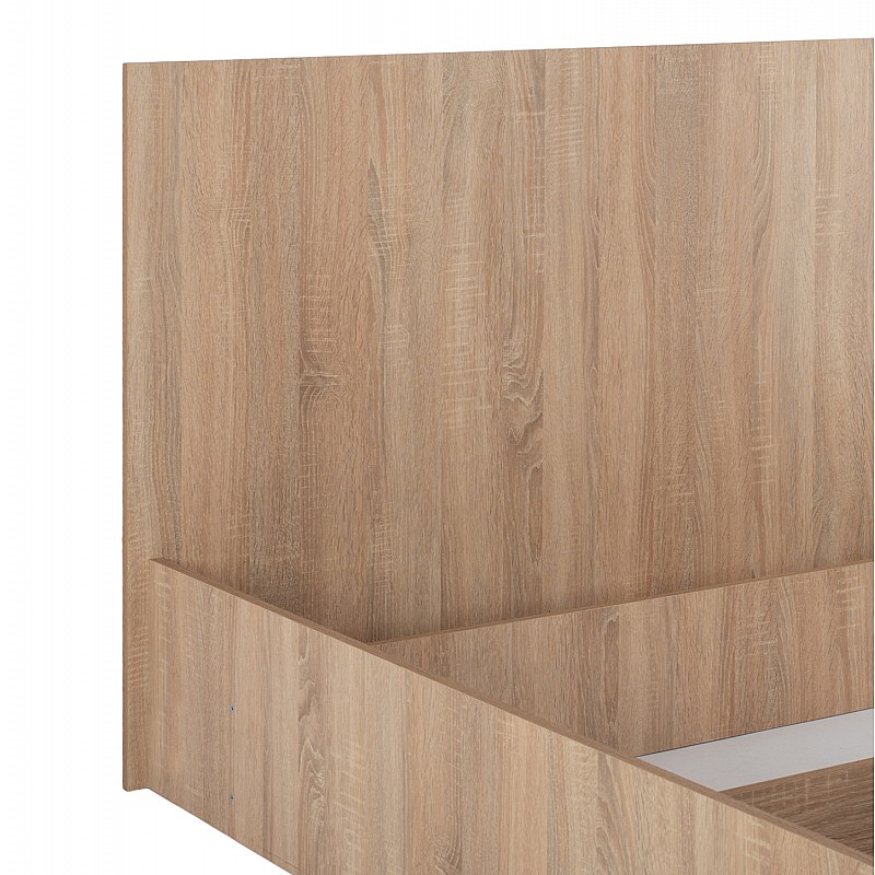 ΣΕΤ ΚΡΕΒΑΤΟΚΑΜΑΡΑΣ 5ΤΜΧ ADLER HM11758 ΜΕΛΑΜΙΝΗ SONAMA OAK-ΓΙΑ ΣΤΡΩΜΑ 160x200εκ