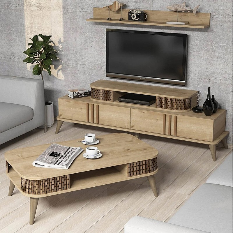 ΣΥΝΘΕΣΗ ΣΑΛΟΝΙΟΥ 2 ΤΜΧ ΦΥΣΙΚΟ OAK HM11848.01 ΣΥΝΘΕΣΗ ΣΑΛΟΝΙΟΥ 2 ΤΜΧ ΦΥΣΙΚΟ OAK HM11848.01