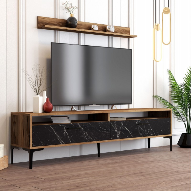 ΣΥΝΘΕΣΗ ΣΑΛΟΝΙΟΥ ΜΕΛΑΜΙΝΗΣ 2ΤΜΧ ΚΑΡΥΔΙ-BLACK MARBLE HM11855.01 ΣΥΝΘΕΣΗ ΣΑΛΟΝΙΟΥ ΜΕΛΑΜΙΝΗΣ 2ΤΜΧ ΚΑΡΥΔΙ-BLACK MARBLE HM11855.01
