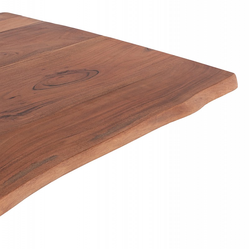 ΤΡΑΠΕΖΙ MONTANA HM11882 ΑΠΟ ΜΕΤΑΛΛΟ & ΕΠΙΦΑΝΕΙΑ ΑΠΟ ΜΑΣΙΦ ΞΥΛΟ ΑΚΑΚΙΑΣ 160x90x74,5εκ.